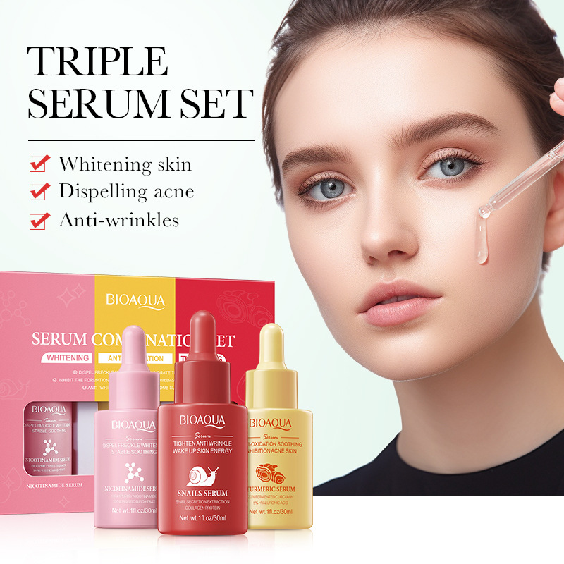 3 ชิ้น/เซ็ต BIOAQUA Vitamin C  - Skincare Bioaqua บทวิจารณ์และราคา