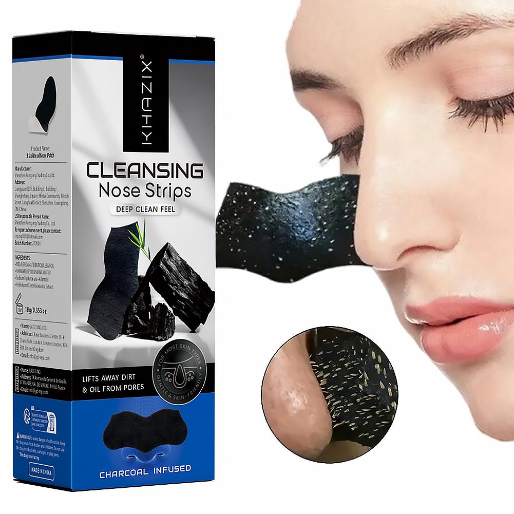 แผ่นทำความสะอาดรูขุมขนด้วยถ่าน - Charcoal Pore Strip บทวิจารณ์และราคา