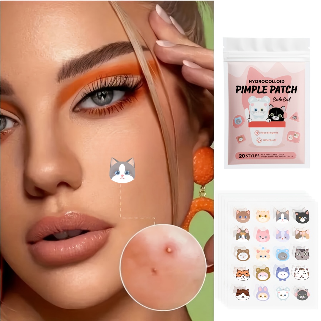 แผ่นแปะสิวรูปแมวน่ารัก 100 ชิ้ - Skincare You บทวิจารณ์และราคา