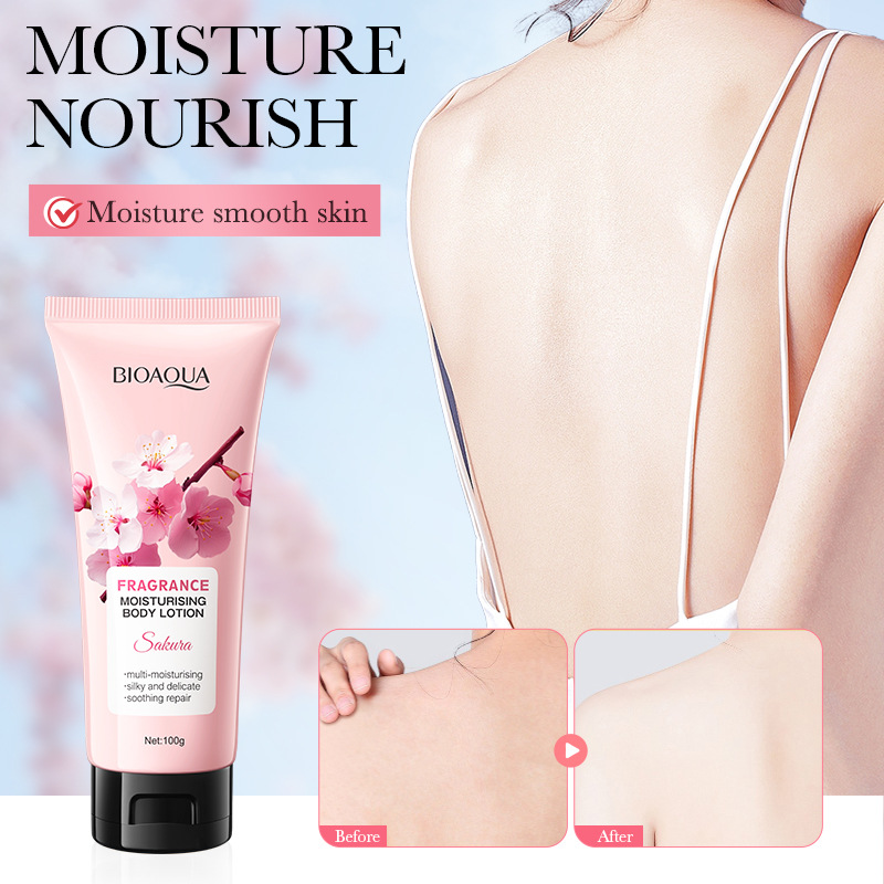 100g BIOAQUA ซากุระ ฟราแกรนซ์  - Skincare Bioaqua บทวิจารณ์และราคา