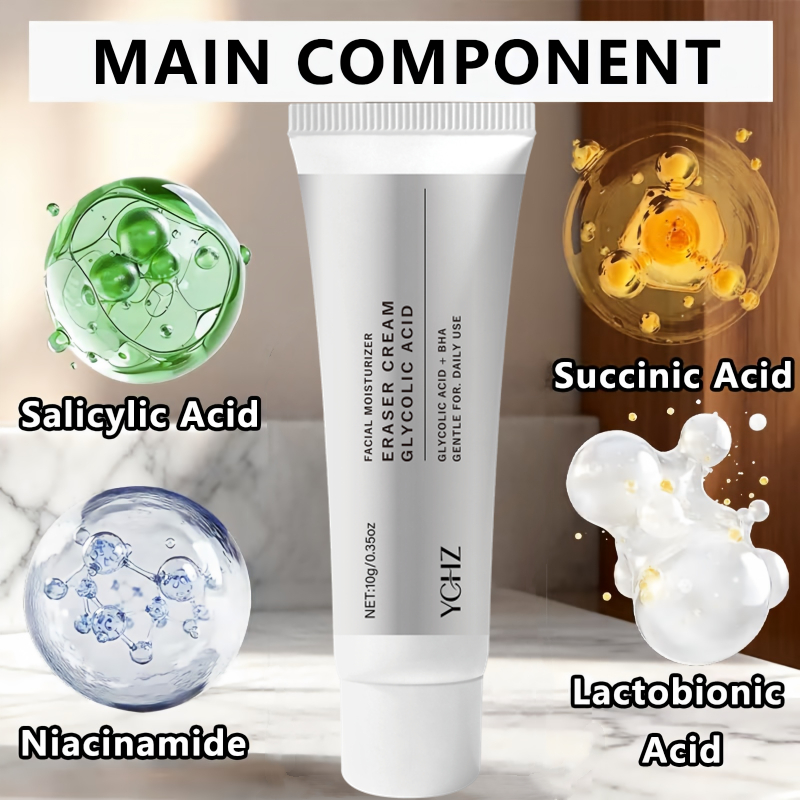 ครีมเจลให้ความชุ่มชื้นที่มีส่ว - Glycolic Acid Exfoliant บทวิจารณ์และราคา